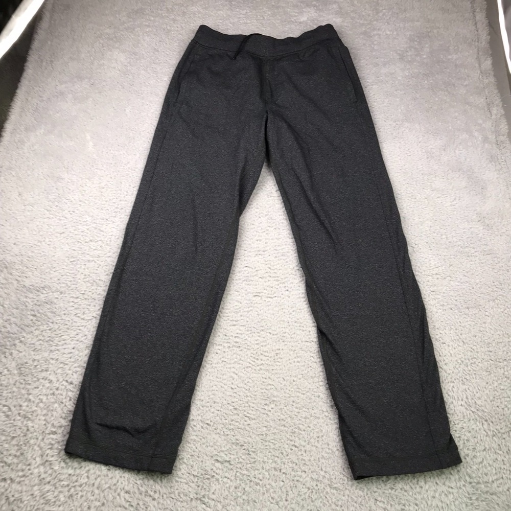 Lululemon Kung‎ Fu Pants Mens M (30x33) Heather Soot Drawstring Performance